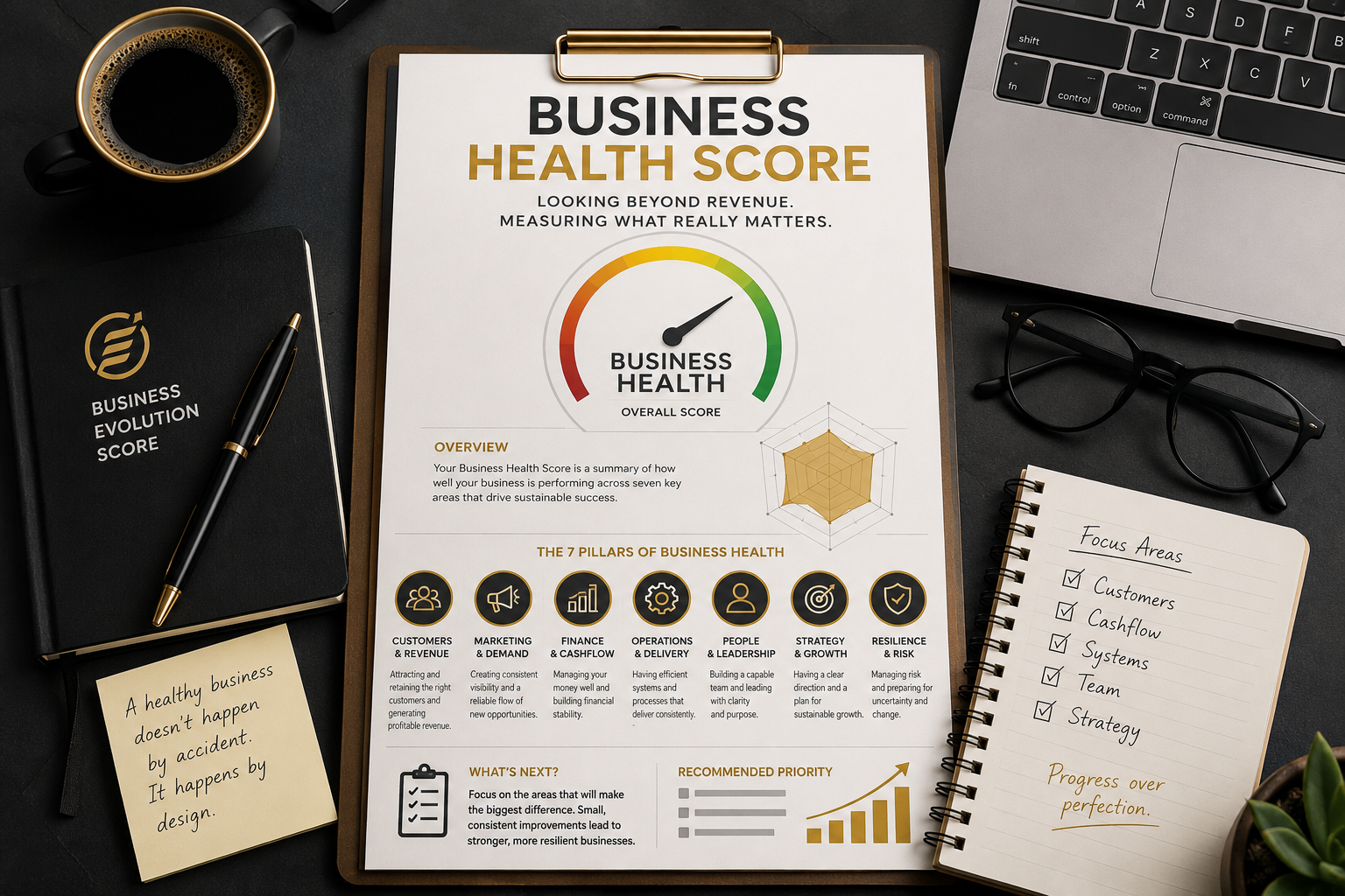 What Is a Business Health Score? (And Why Every Business Owner Should Know Theirs)