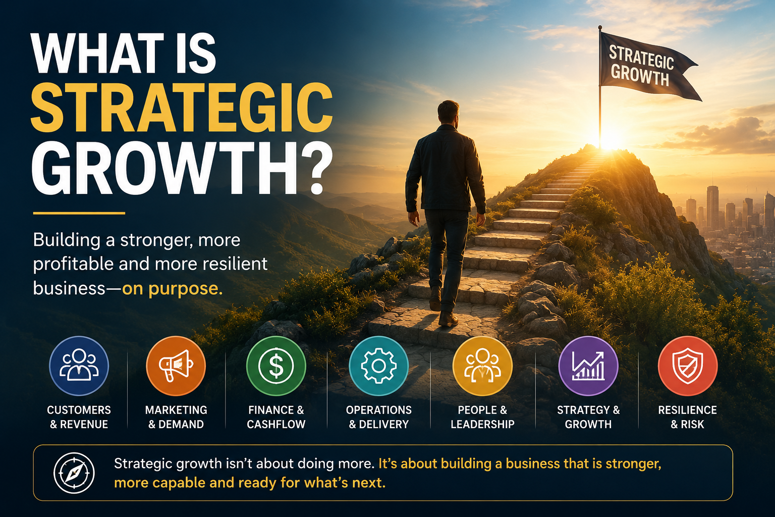 What Is Strategic Growth? (And Why Most Small Businesses Never Reach It)